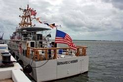 Coastguard Cutter 'Webber': Photo credit USCG