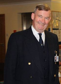 Commander Brian Boxall-Hunt, chief executive of the Society