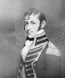 Commodore Stephen Decatur, USN. 19th Century engraving by D. Edwin, after a Gilbert Stuart portrait. (U.S. Naval Historical Center Photograph.)