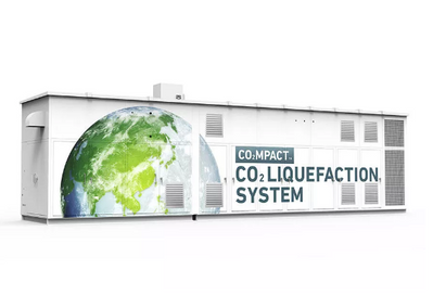 Compact CO2 liquefaction system  (Source MHI)