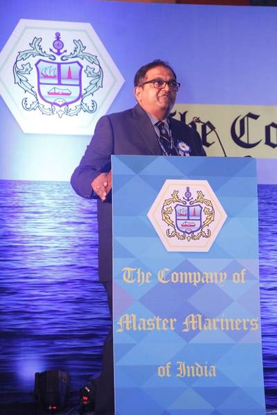 Company of Master Mariners of India Chairman Captain Philip Mathews (Photo: CMMI)