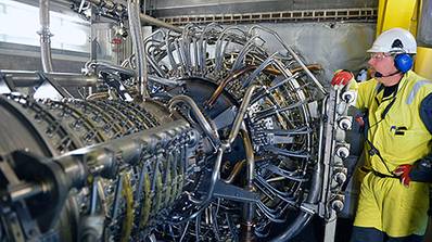 The compressor will help boost recovery rate and accelerate production on the Kvitebjørn field. (Photos: Harald Pettersen)