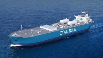 Conceptual image of the LCO2 carrier (Credit: Mitsubishi Heavy Industries)