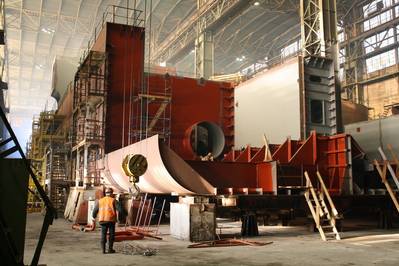 Construction Hall, Vyborg Shipyard: Photo courtesy of Vyborg