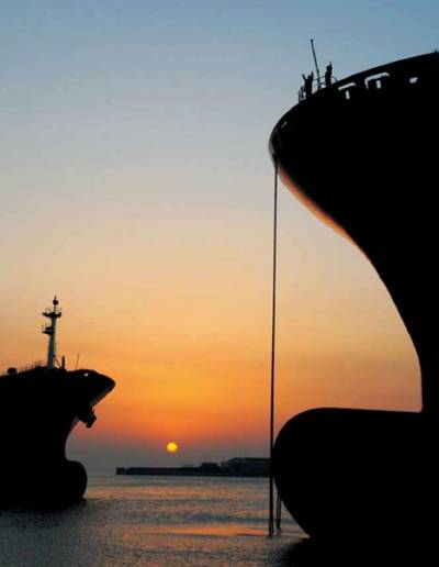 Container ship bows: File photo CCL