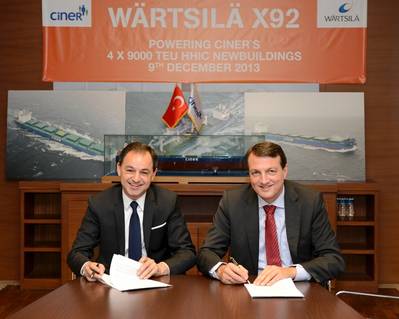 Contract signatures: Photo Wärtsilä