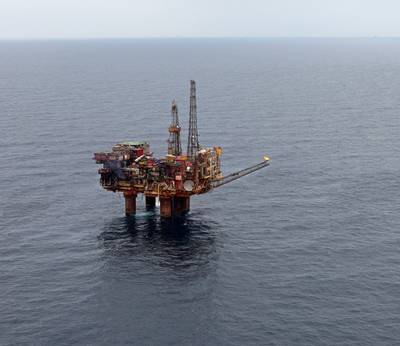 Cormorant Alpha Platform: Photo credit TAQA