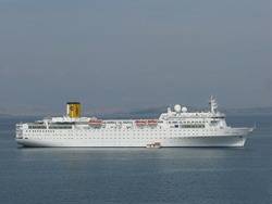 Costa Allegra: Credit Wikimedia CCL Jean-Philippe Boulet