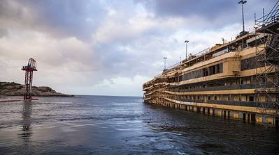 Costa Concordia Dec. 2013: Image credit Costa Crociere