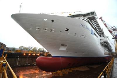 Costa Diadema: Photo credit Fincantieri