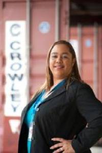 Crowley's Michelle Pacheco Rivera: Photo credit Crowley Maritime Corp.