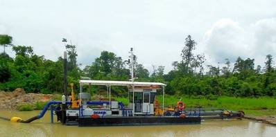 CSD250 Suction Dredger: Photo credit Damen