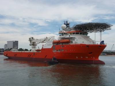 CSV Normand Clough: Photo courtesy of Solstad Offshore