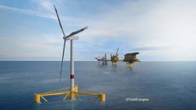 Culzean Floating Wind Pilot Project TotalEnergies (c) Delmer and TTI