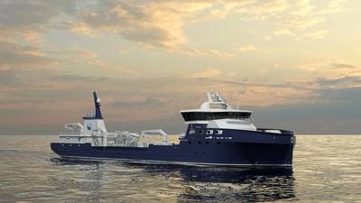 cutNVC 390
Kongsberg Maritime is to design and equip a low-emission LFC for live fish transportation specialist Sølvtrans. Image: Kongsberg Maritime