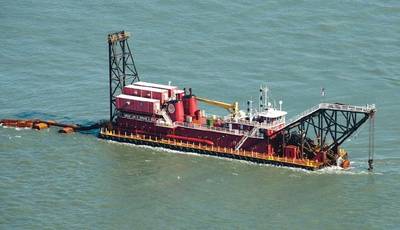 Cutter Suction Dredge ‘Alaska’ previously delivered by Conrad to Great Lakes Dredge & Dock (Photo: Conrad)