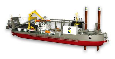 Cutter Suction Dredger: Image courtesy of IHC Merwede