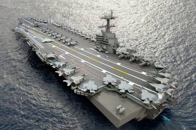 CVN 79: Image courtesy of NNS