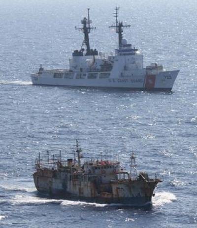 Da Cheng Arriest: Photo credit USCG