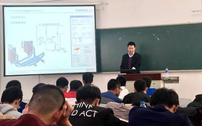 Dalian UNiversity lecture (Photo courtesy of SENER Group)