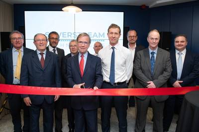 David Price (Chairman), Lord Mountevans, Noah Silberschmidt (CEO & Founder) and some of Silverstream Technologies' board and executive leadership team. (Photo: Silverstream)