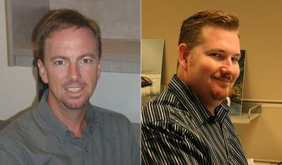 David Turner (left) and Mike Wood. Courtesy EBDG