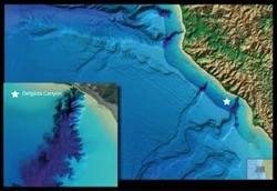 NOAA View of Delgada Canyon: Photo credit NOAA