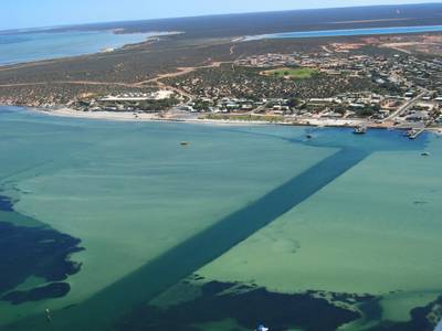 Denham Dredged Channel.