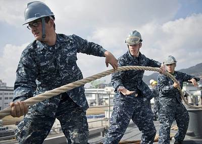 Departure Stations USS Tortuga: Photo credit USN