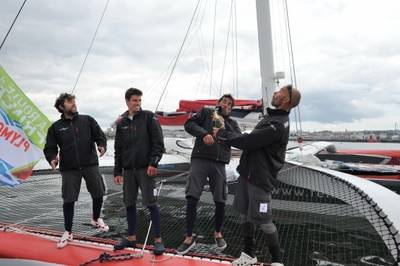 FenêtréA-Cardinal crew celebrate: Photo credit:Routes des Princes  