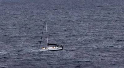 Disabled sailing vessel (Credit: NYK)
