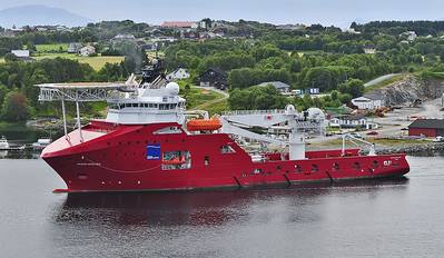 DOF Subsea Norways’s Skandi Skolten will assist with the installation of Teekay Petrojarl Production AS’s newbuild FPSO on the Knarr field development