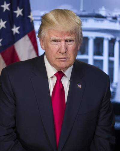 Donald Trump (Official White House photo)
