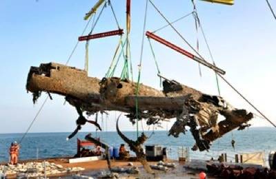 Dornier Salvage: Photo credit UK Government