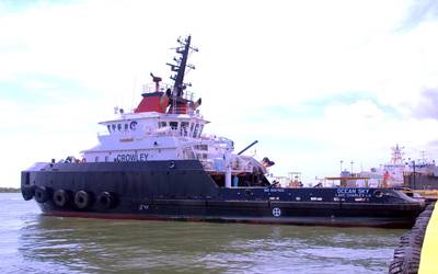 DP2 Tugboat Ocean Sky: Photo credit Bollinger Shipyards