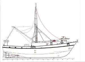 Drawings courtesy of Rodriguez Boat Builders