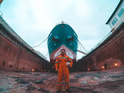 ‘Dream bigger’ by Kendall Bernardo - Part of the ‘Still at Sea’ photographic archive - Credit: ITF Seafarers Trust
