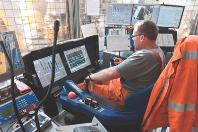 Driller's cabin on a Maersk Rig: Photo credit Maersk Drilling