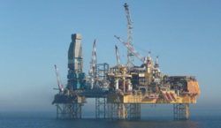 Elgin Field Platform: Photo credit: Total