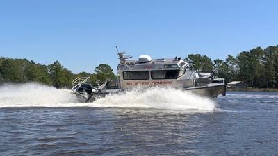 Endeavor Series 30-foot vessel built by Silver Ships for the Bayport Fire Department in Bayport, N.Y. (Photo: Silver Ships) 