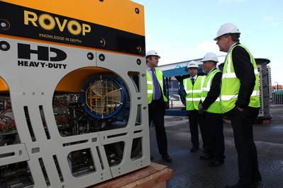 Energy Minister Views ROVOP ROV