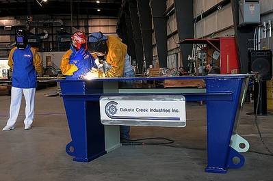 Name Enscription on Keel Plate: Photo credit Dept of Defense