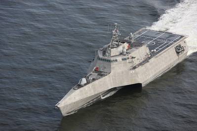 Independence-class Littoral Combat Ship the future USS Savannah (LCS 28) constructed by Austal USA has completed acceptance trials (Images: Austal USA)