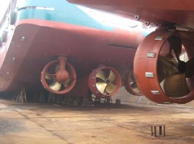 Steerprop Propulsion Units:Photo courtesy of Steerprop