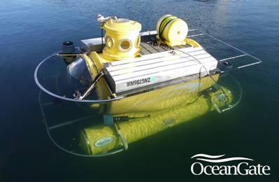 Submersible 'Antipodes': Image credit OceanGate
