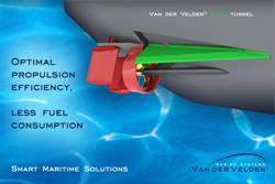 retractable tunnel specially developed for inland vessels.