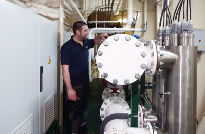 mage: Evac Evolution ballast water management system (Photo: Evac Group)