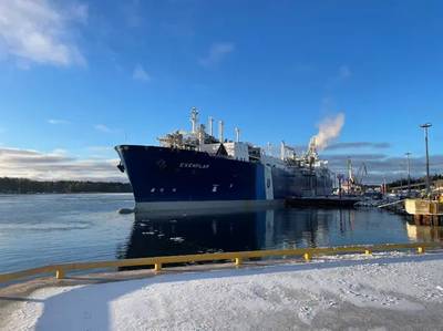 FSRU Exemplar - Credit: Excelerate Energy

