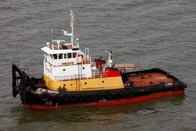 ex-PT Barrow push-tug: Photo credit Marcon International