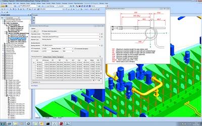 Pipe Fabrication, a new feature in AVEVA Marine.